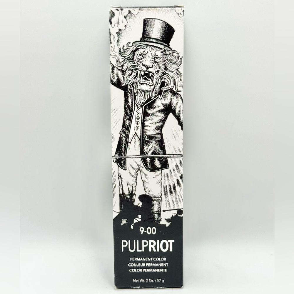 Pulp Riot Permanent Hair Color 9-00 Natural 2 oz. New Sealed